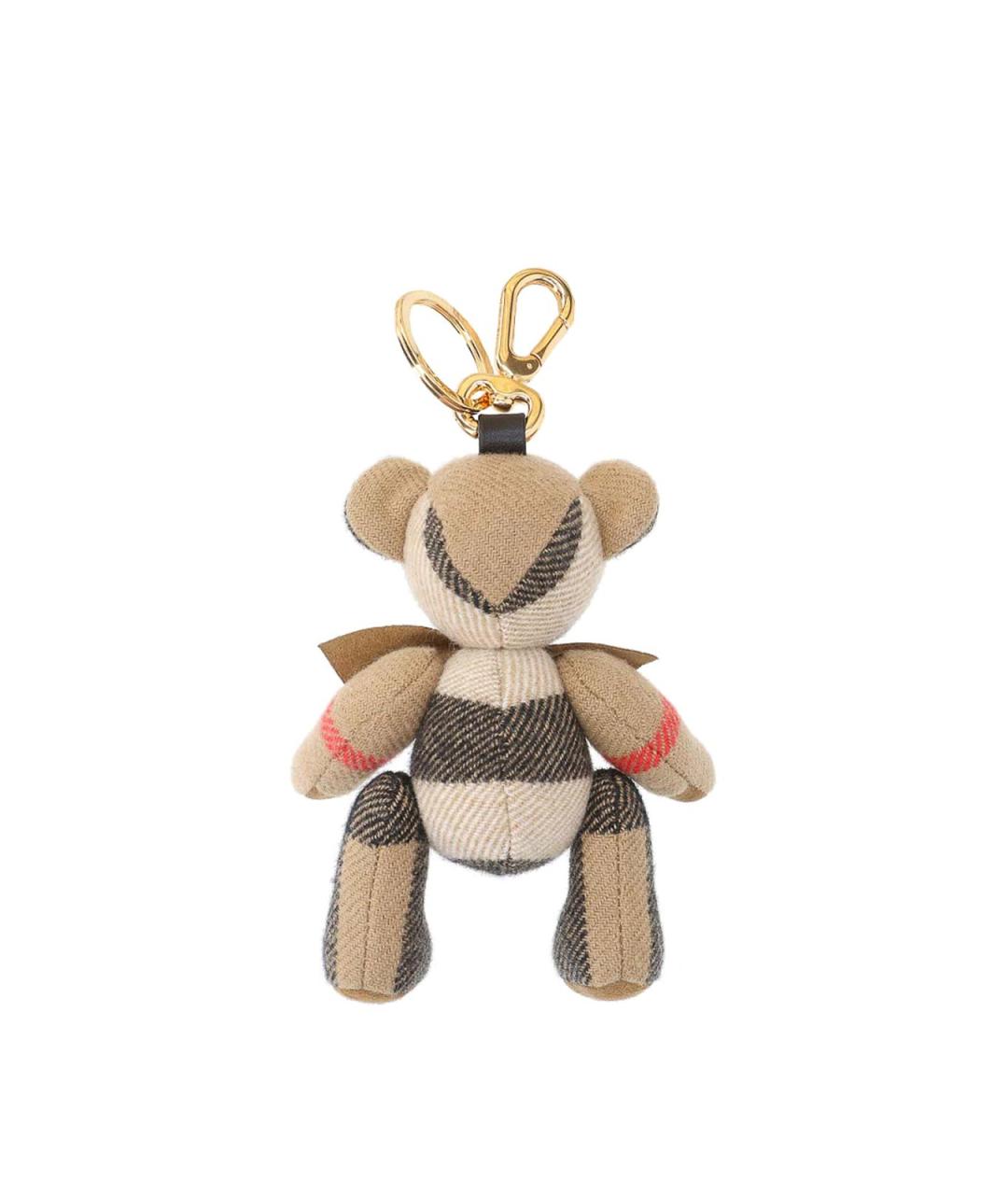 BURBERRY Бежевый брелок, фото 2