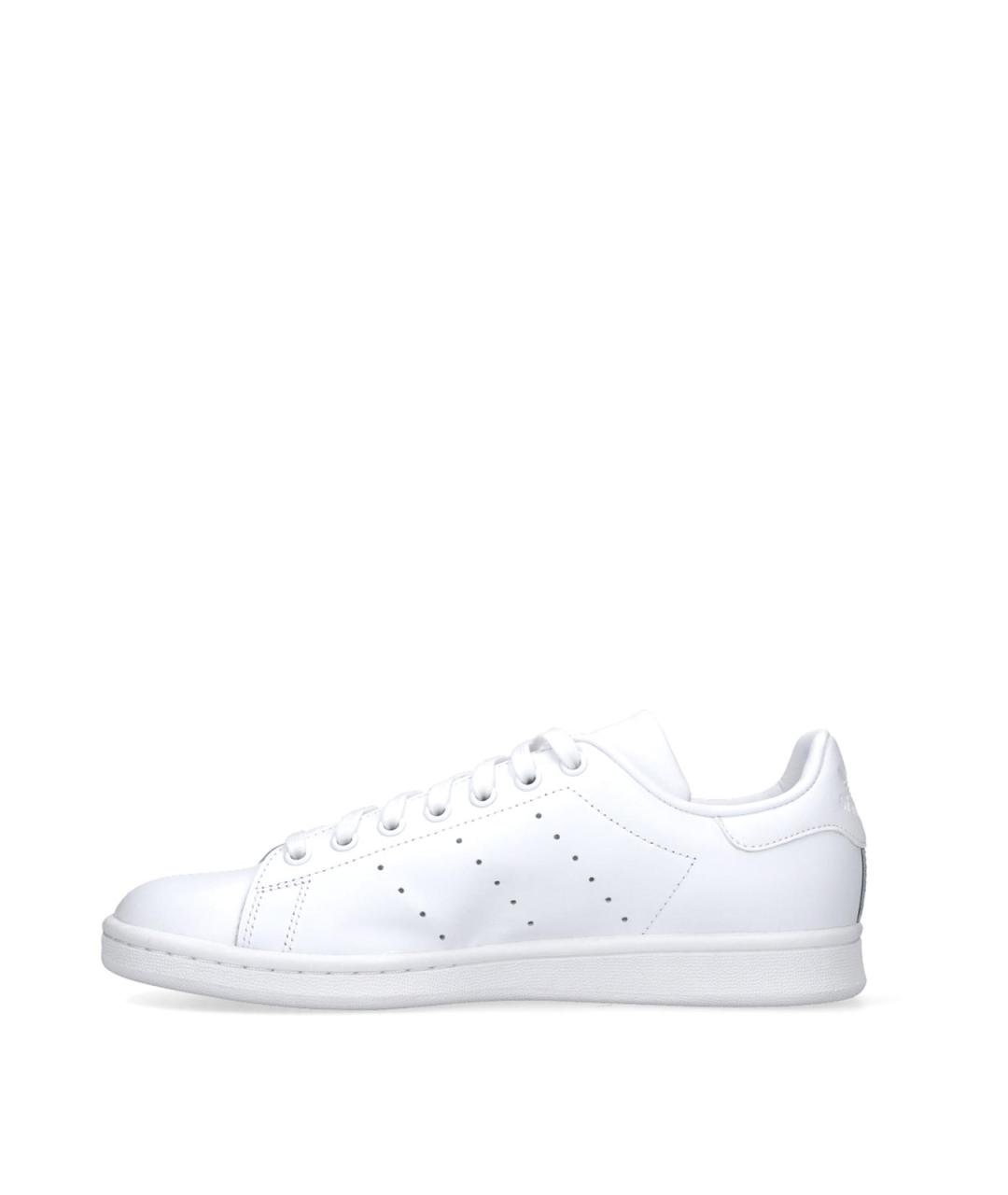 ADIDAS Белые кожаные низкие кроссовки / кеды, фото 3