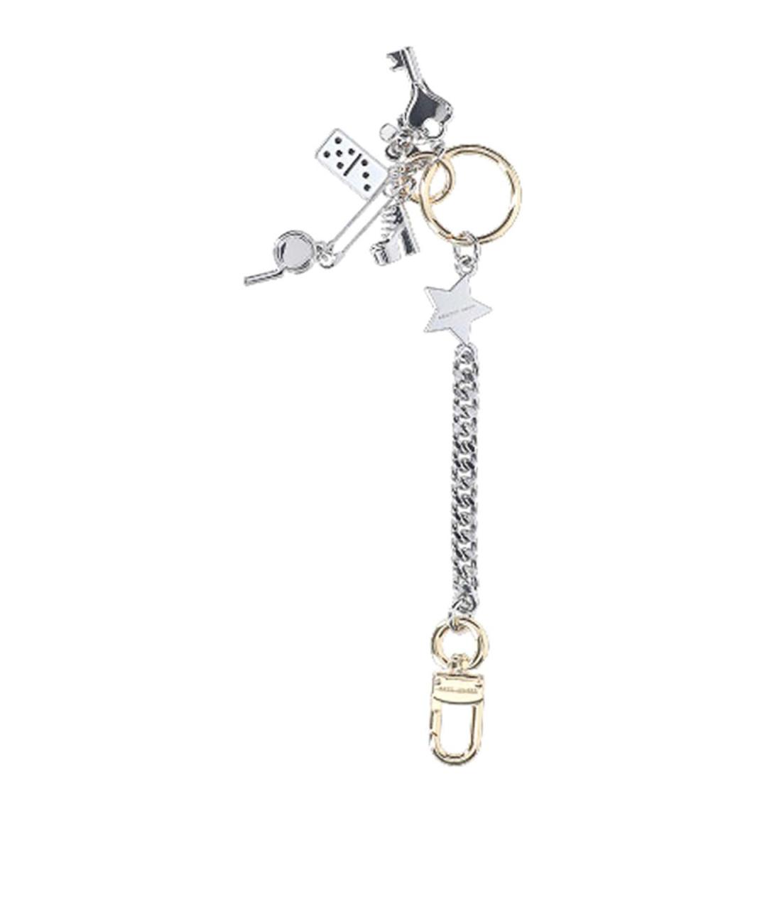 MARC JACOBS Серебряный брелок, фото 1
