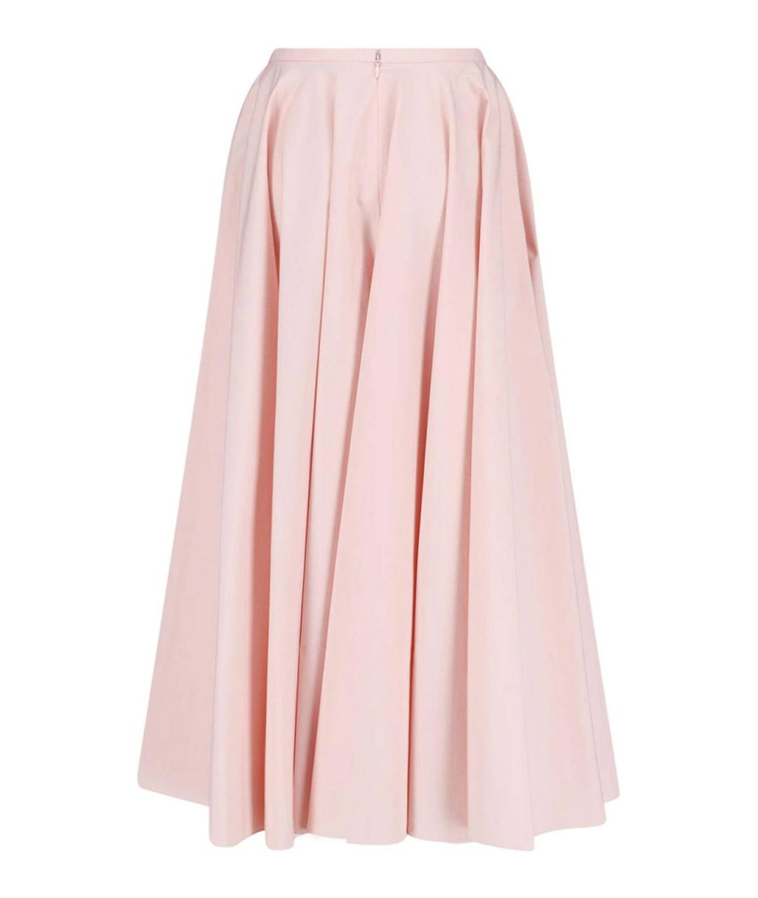 GIVENCHY Розовая хлопковая юбка миди, фото 2