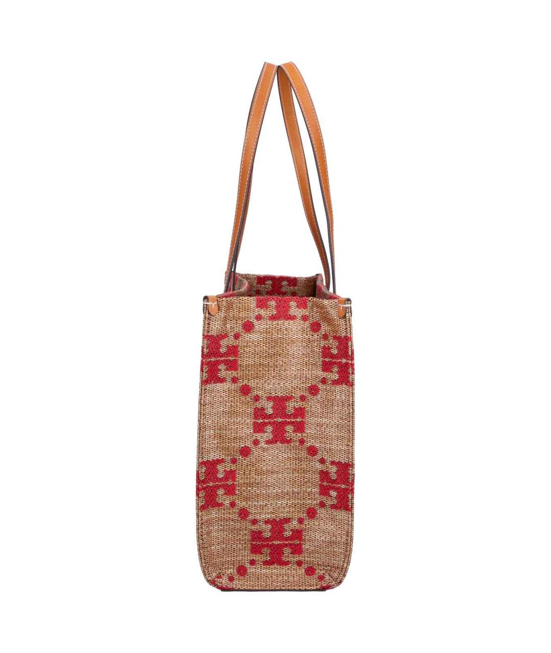 TORY BURCH Мульти хлопковая сумка тоут, фото 5