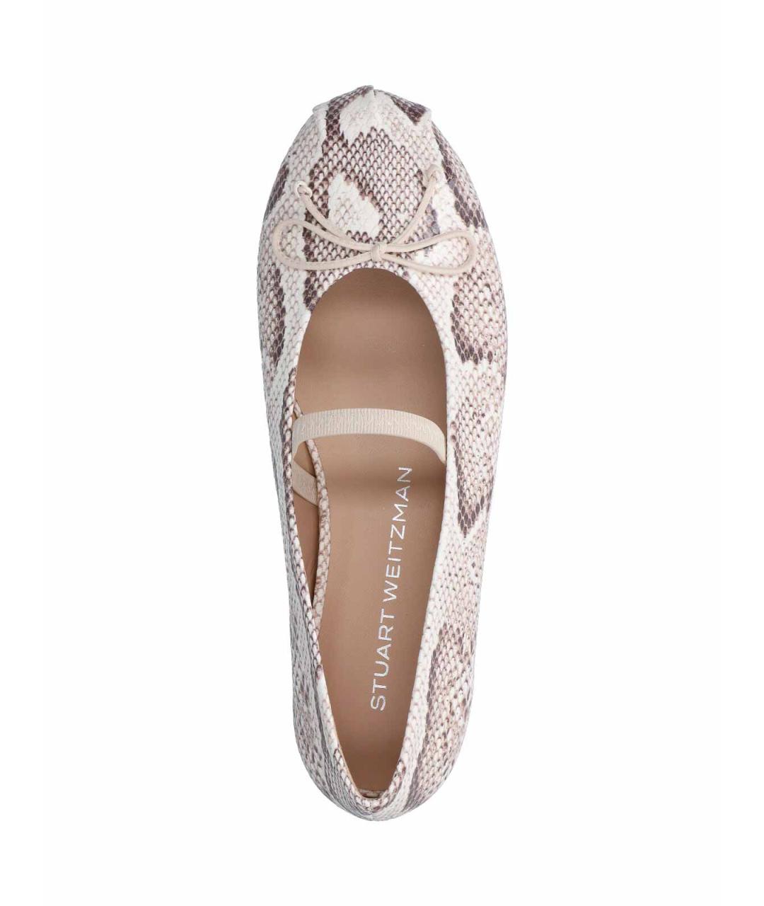 STUART WEITZMAN Мульти кожаные балетки, фото 5