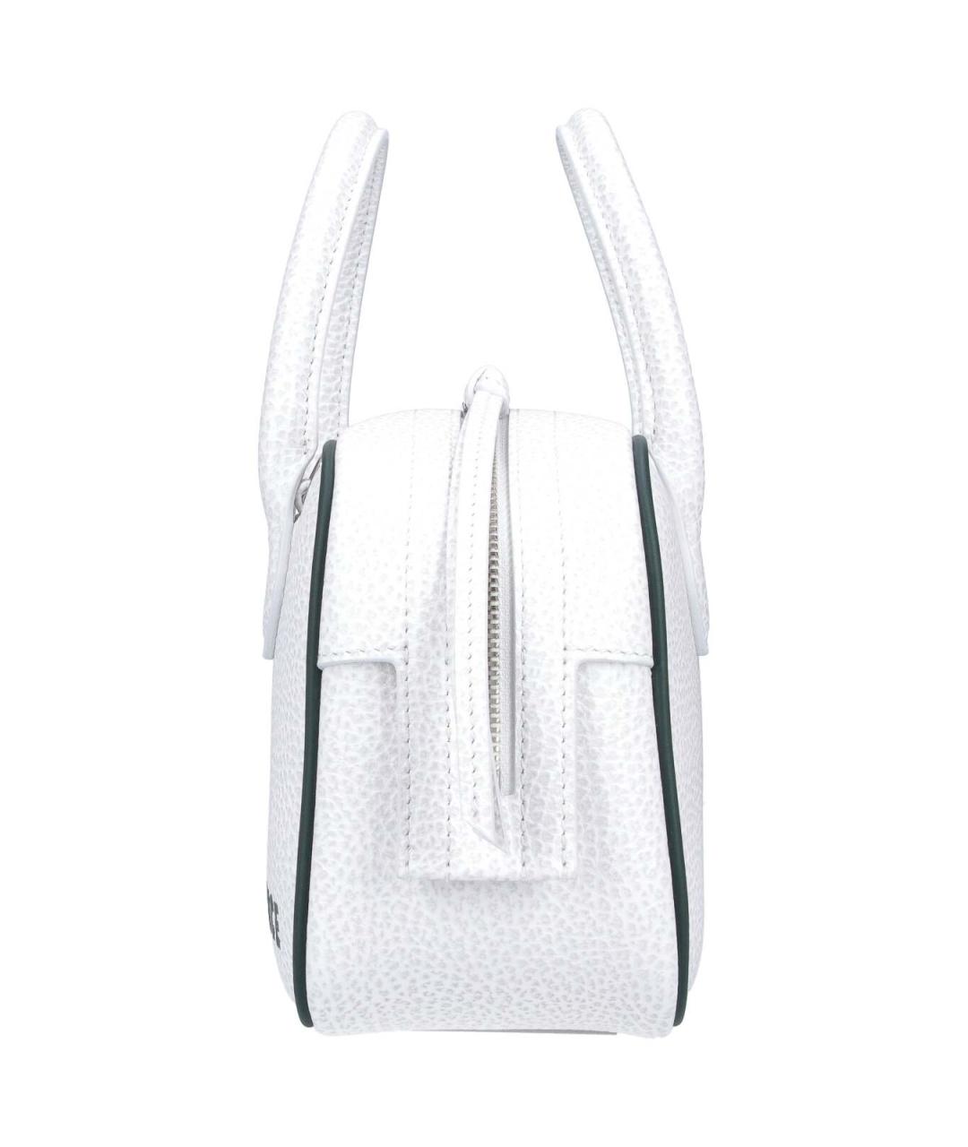 LACOSTE Белая кожаная сумка тоут, фото 5