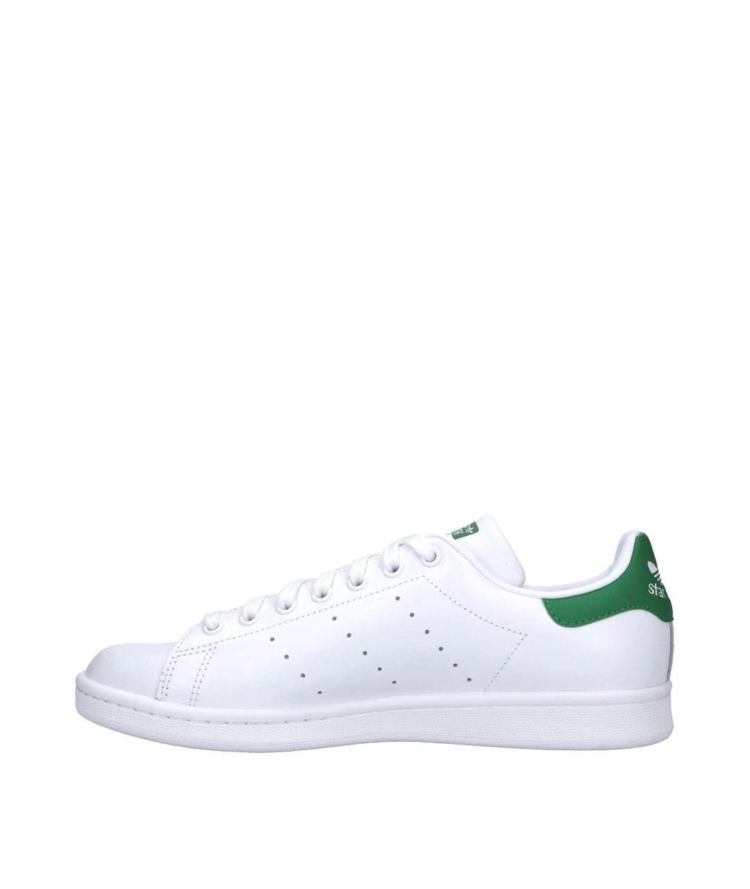 ADIDAS Белые кожаные низкие кроссовки / кеды, фото 3