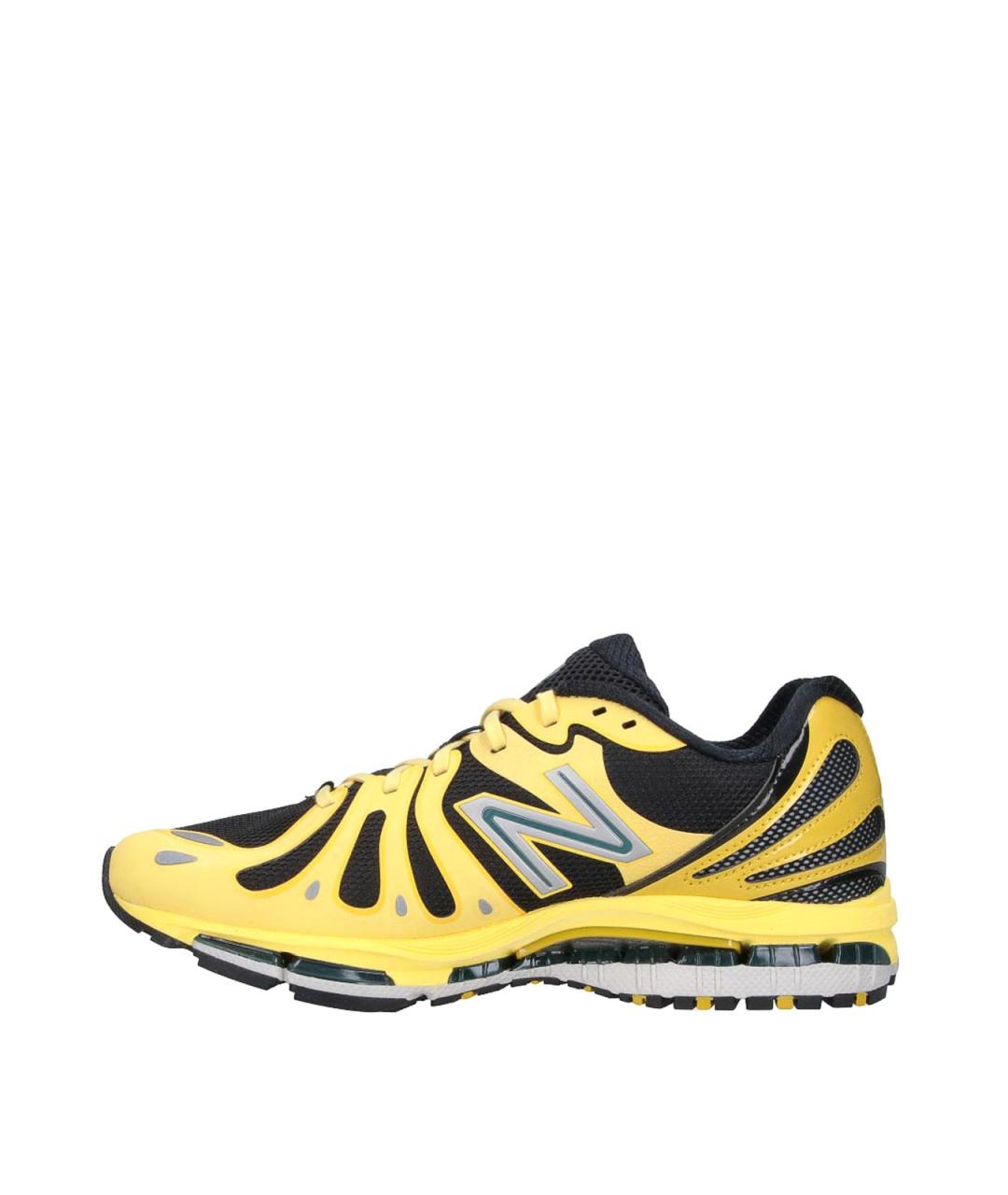 NEW BALANCE Желтые кожаные кроссовки, фото 3