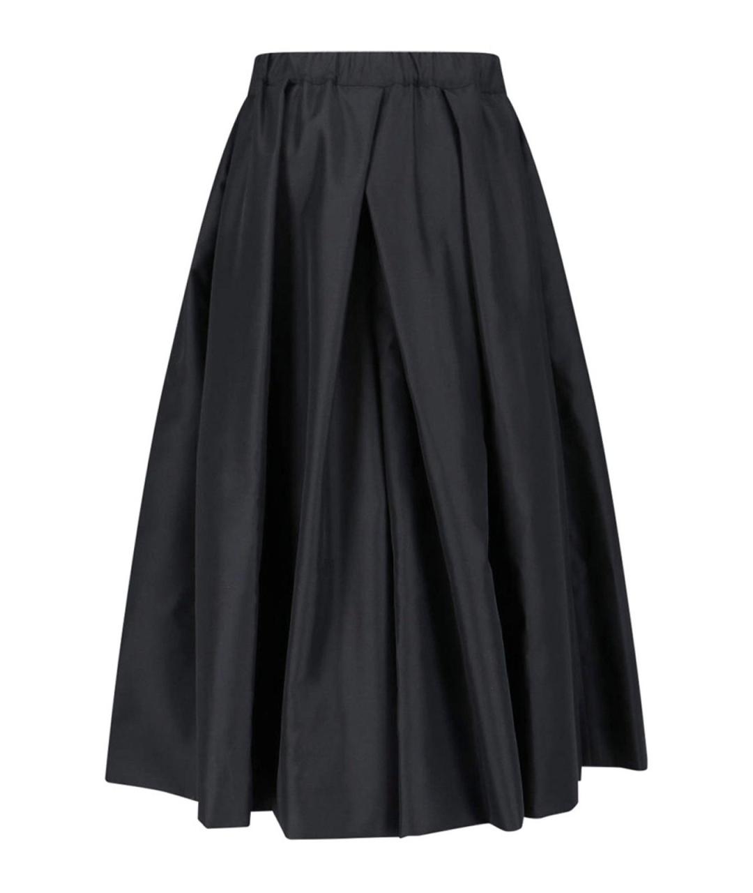 COMME DES GARÇONS Черная полиэстеровая юбка миди, фото 2