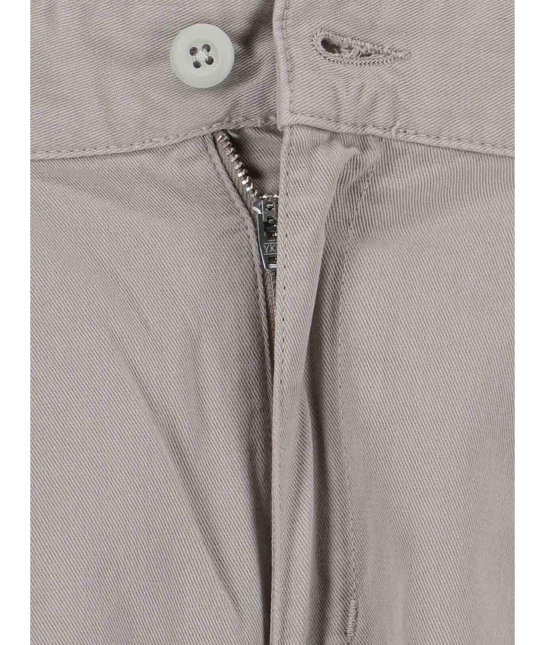 CARHARTT Серые хлопковые повседневные брюки, фото 5