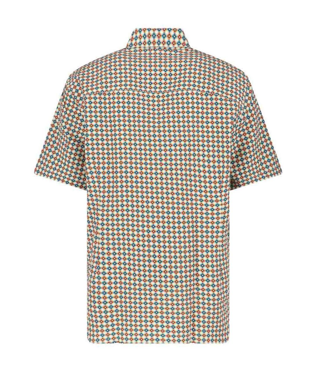 PAUL SMITH Мульти хлопко-лиоцелловая кэжуал рубашка, фото 2
