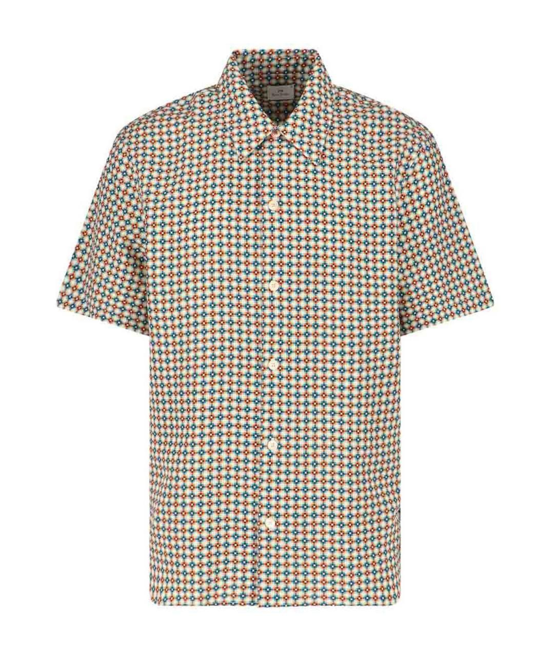 PAUL SMITH Мульти хлопко-лиоцелловая кэжуал рубашка, фото 1