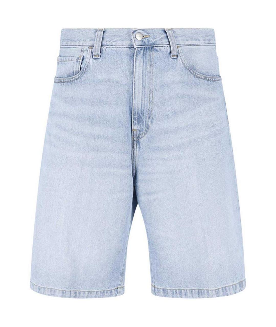 CARHARTT Голубые хлопковые шорты, фото 1