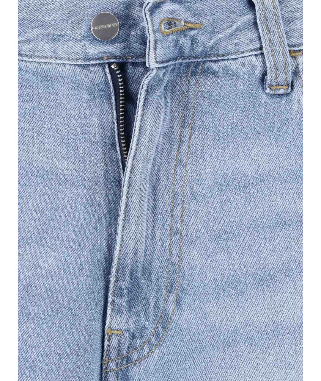 CARHARTT Голубые хлопковые шорты, фото 5
