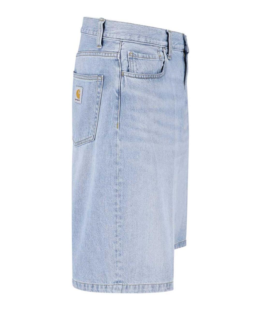 CARHARTT Голубые хлопковые шорты, фото 3