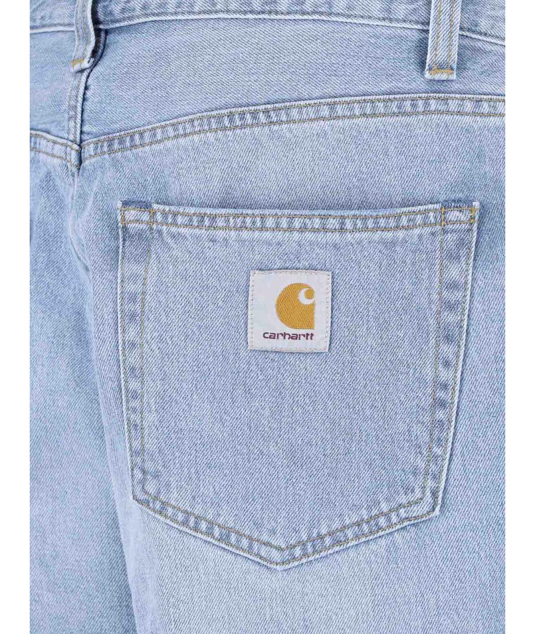 CARHARTT Голубые хлопковые шорты, фото 4