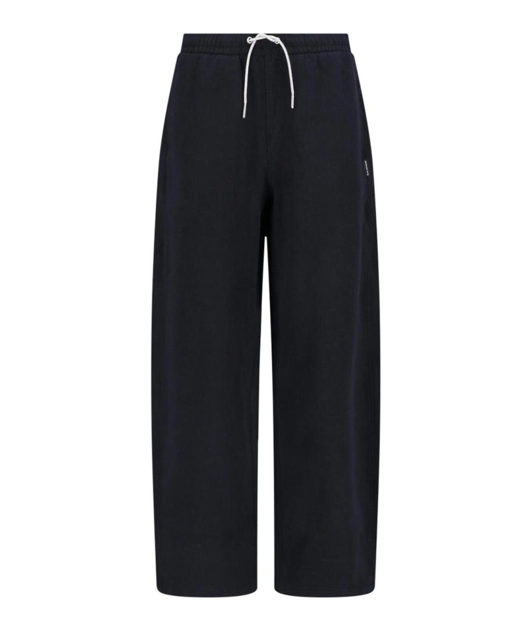 ALEXANDER WANG Черные хлопковые спортивные брюки и шорты, фото 1