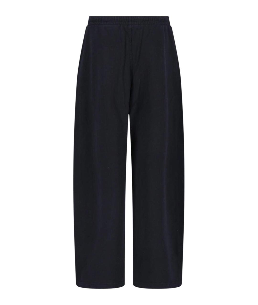 ALEXANDER WANG Черные хлопковые спортивные брюки и шорты, фото 2