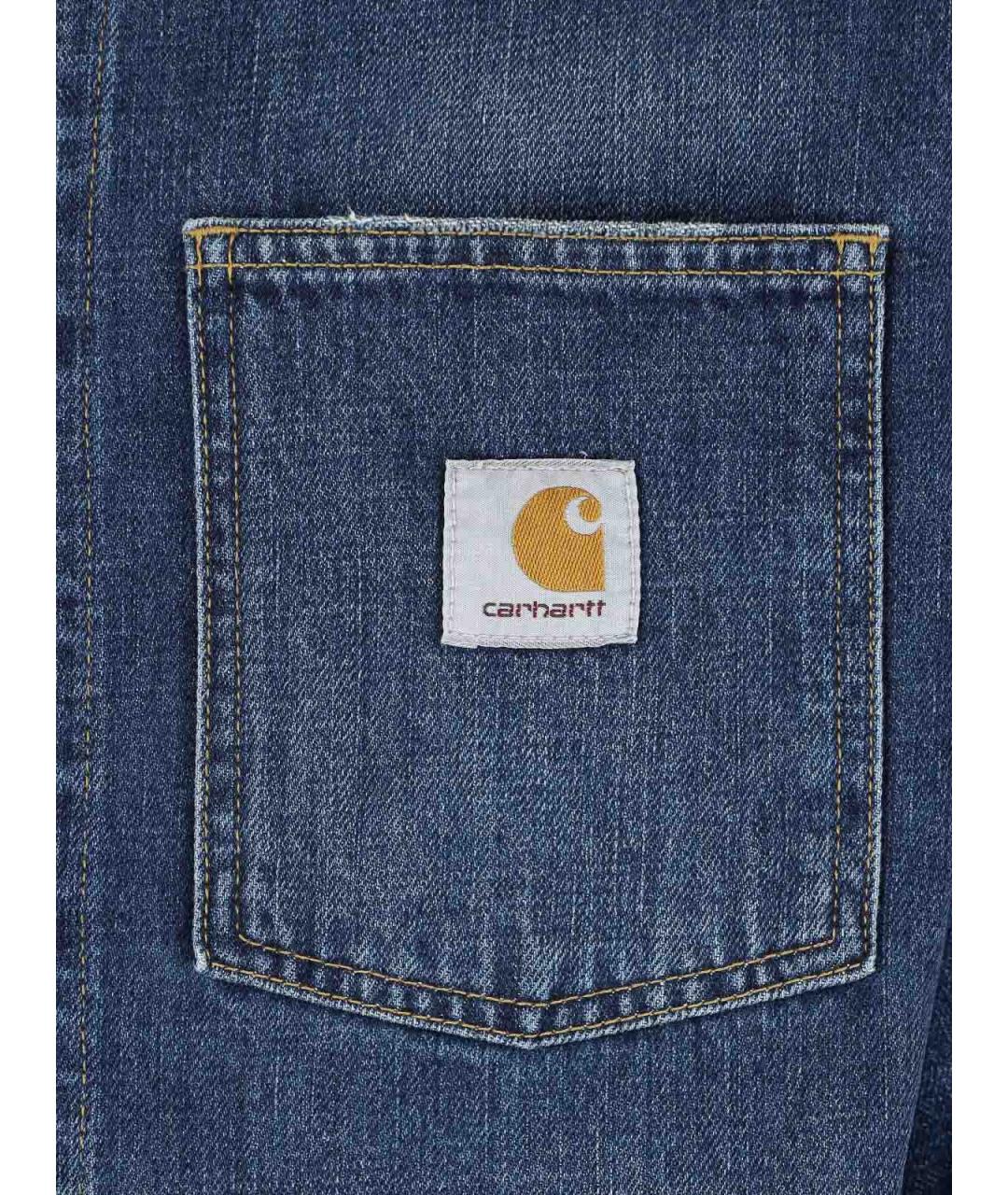 CARHARTT Синяя хлопковая куртка, фото 3