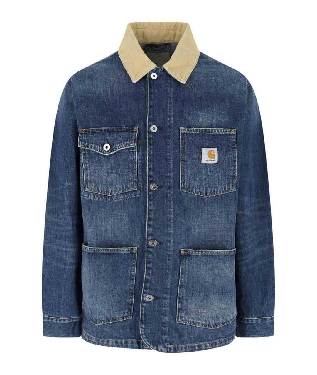 CARHARTT Синяя хлопковая куртка, фото 1