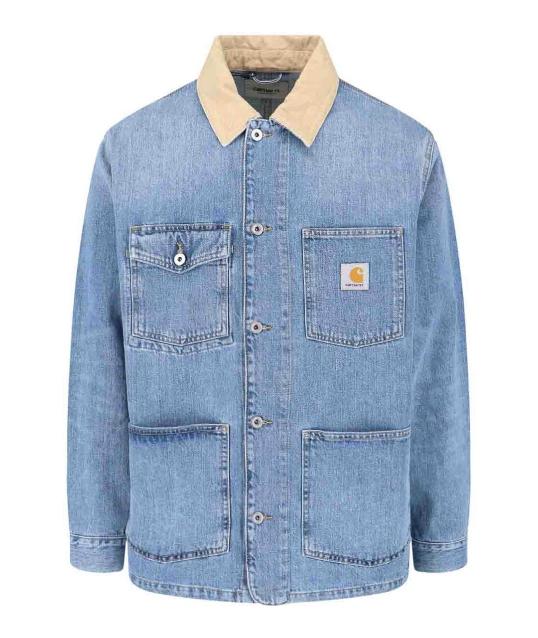 CARHARTT Синяя хлопковая куртка, фото 1