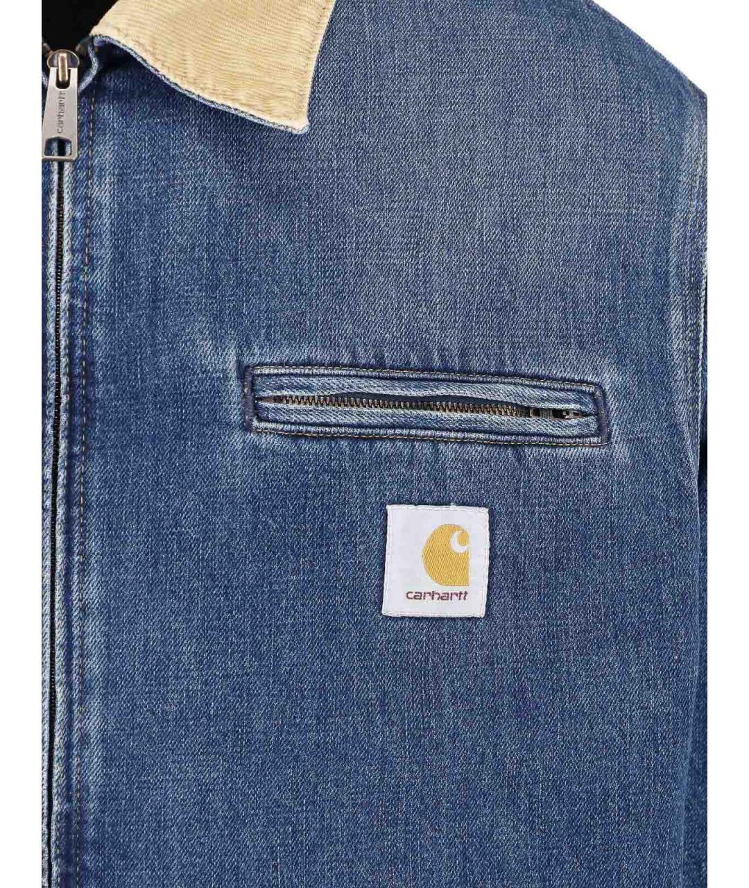 CARHARTT Синяя хлопковая куртка, фото 3