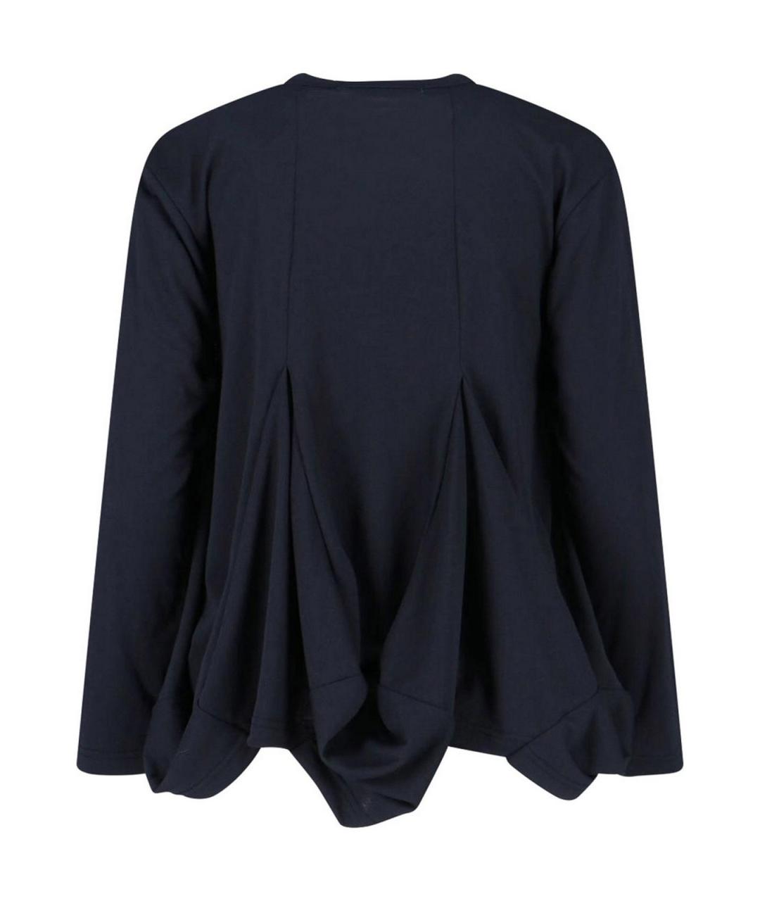 COMME DES GARÇONS Черный полиэстеровый джемпер / свитер, фото 2