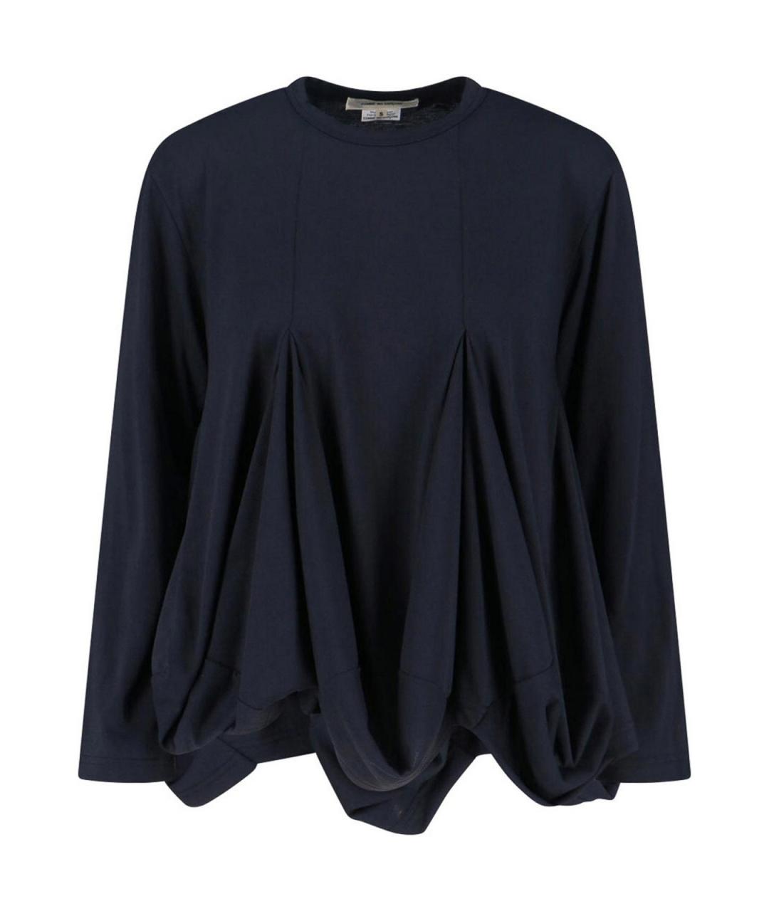 COMME DES GARÇONS Черный полиэстеровый джемпер / свитер, фото 1
