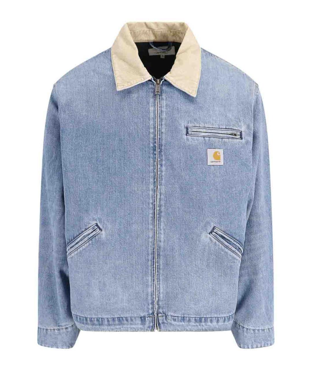 CARHARTT Синяя хлопковая куртка, фото 1