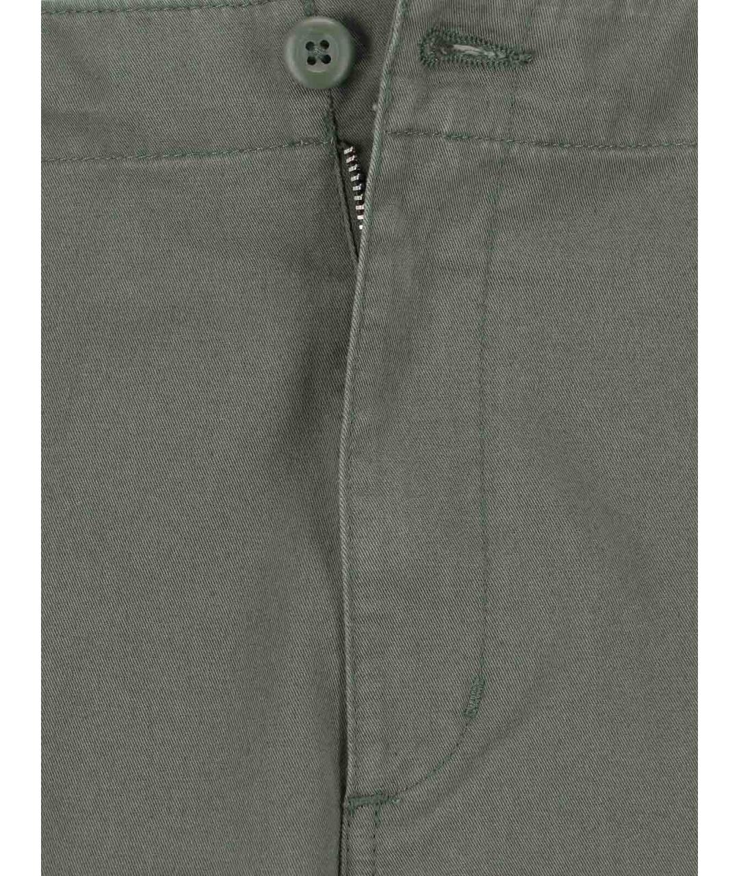 CARHARTT Зеленые хлопковые шорты, фото 5