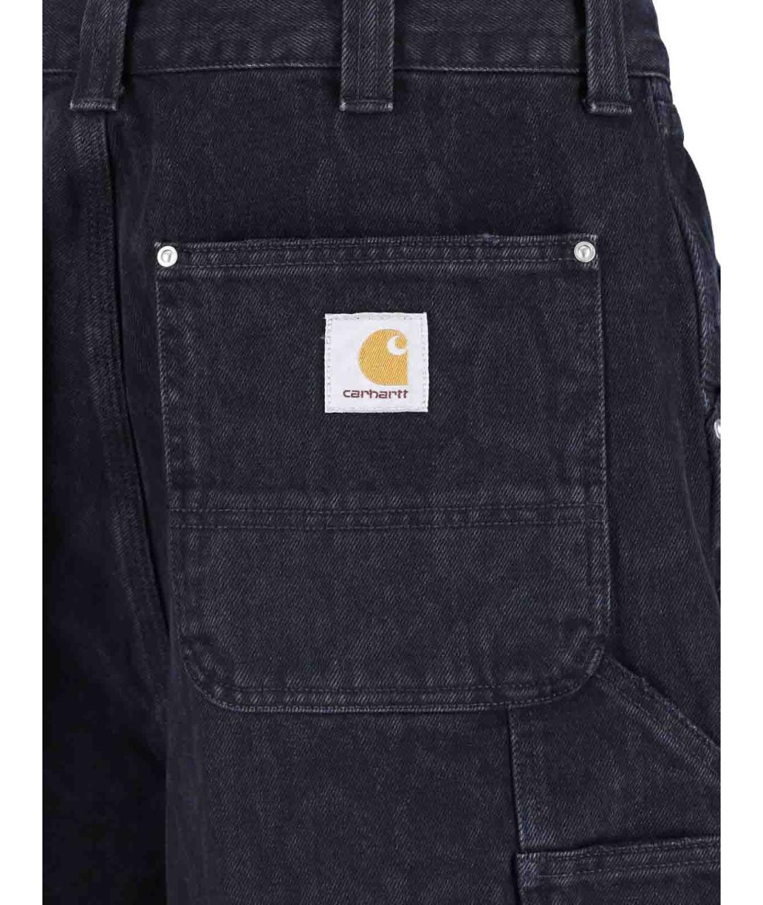 CARHARTT Черные хлопковые шорты, фото 4