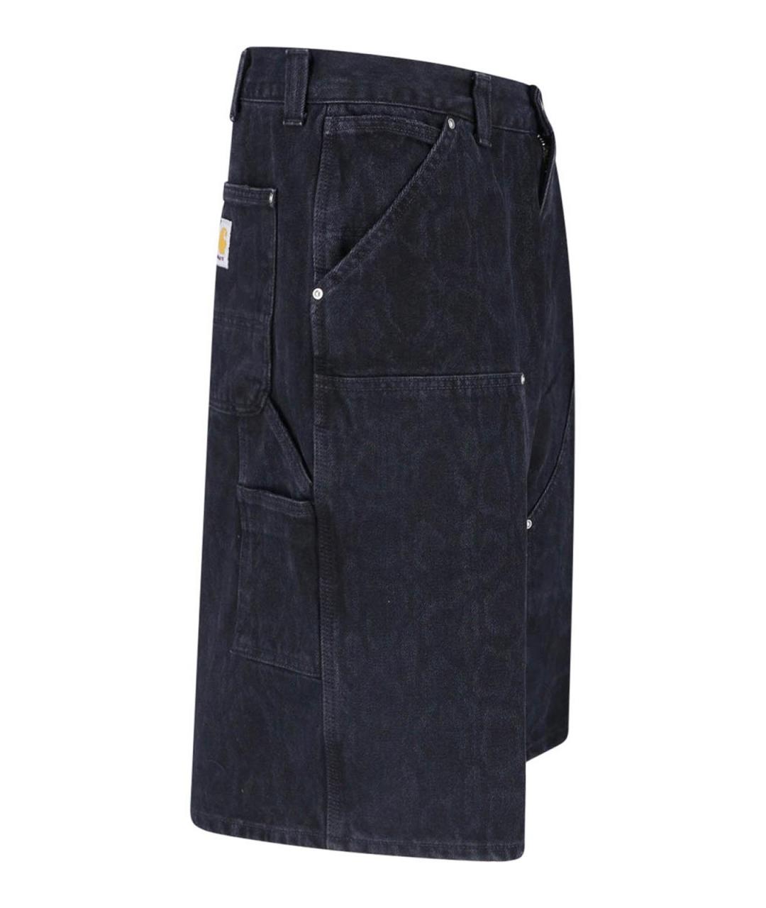 CARHARTT Черные хлопковые шорты, фото 3