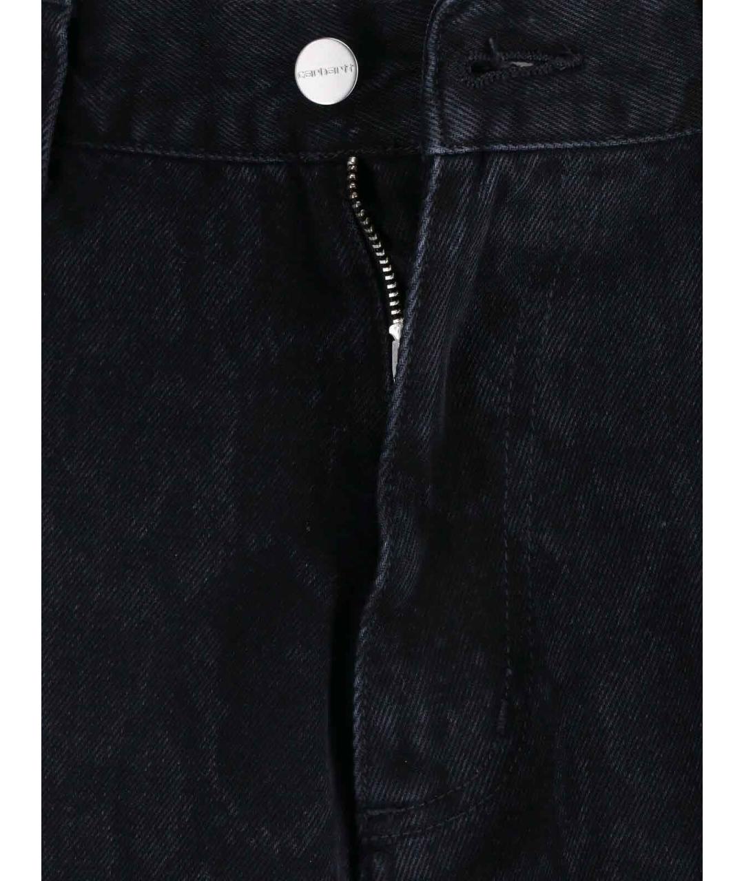 CARHARTT Черные хлопковые шорты, фото 5