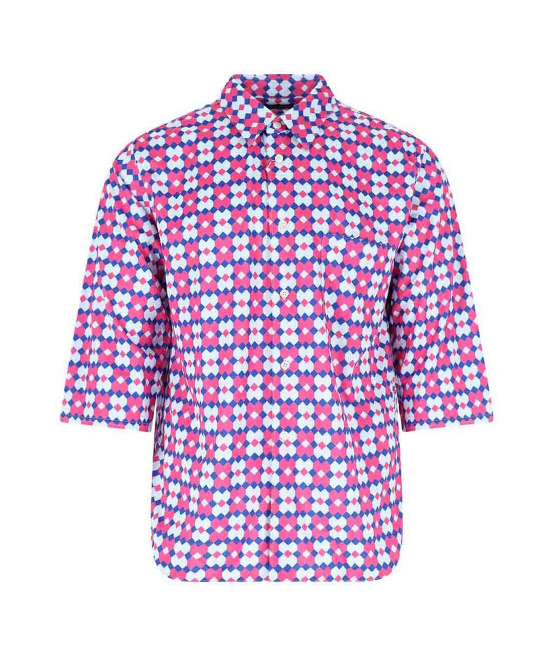 COMME DES GARÇONS HOMME PLUS Мульти хлопко-полиэстеровая кэжуал рубашка, фото 1