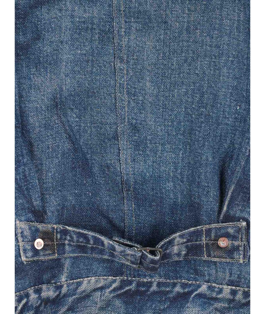 JUNYA WATANABE Синяя хлопковая куртка, фото 4