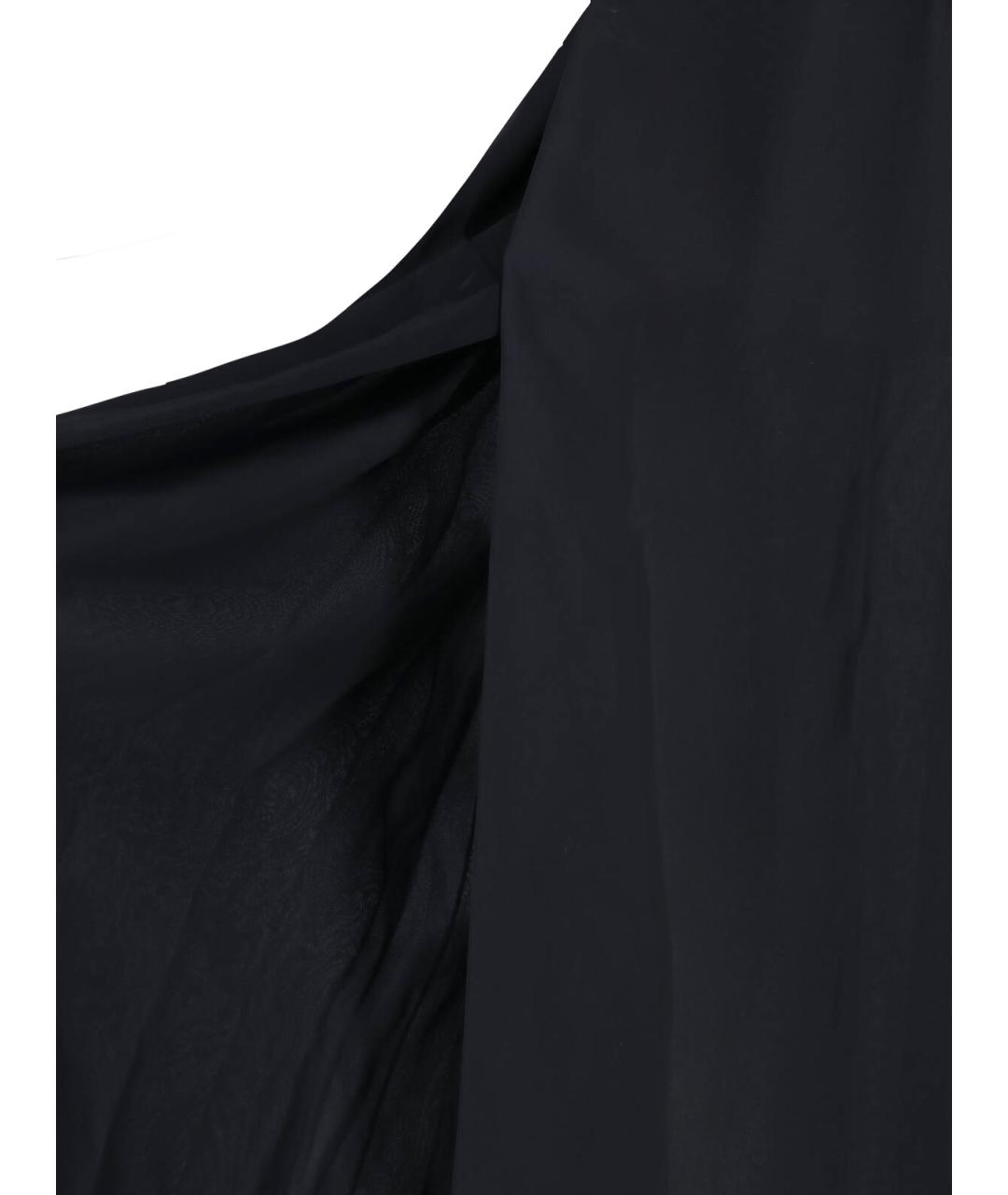 MAISON MARGIELA Черное шерстяное вечернее платье, фото 3