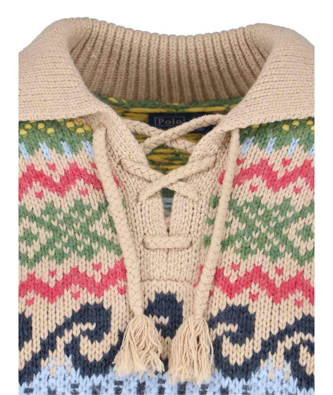 POLO RALPH LAUREN Мульти шерстяной джемпер / свитер, фото 4