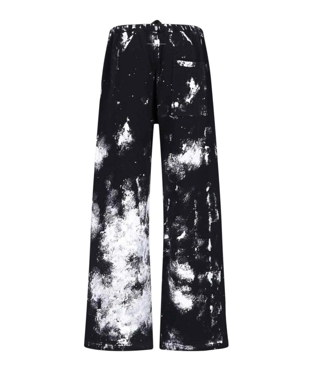 MM6 MAISON MARGIELA Черные хлопковые спортивные брюки и шорты, фото 2