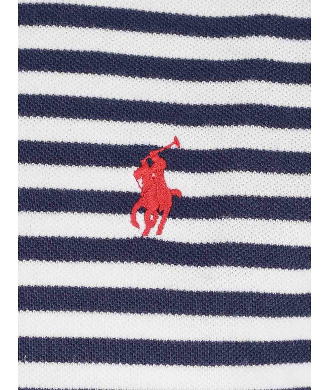 POLO RALPH LAUREN Мульти хлопковое поло с коротким рукавом, фото 3