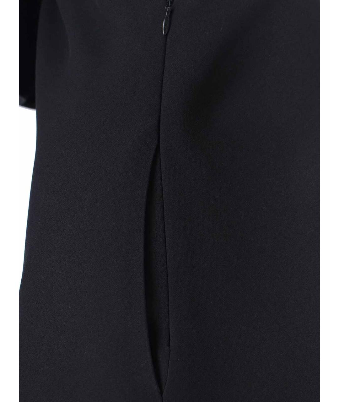 BALENCIAGA Черное шерстяное вечернее платье, фото 5