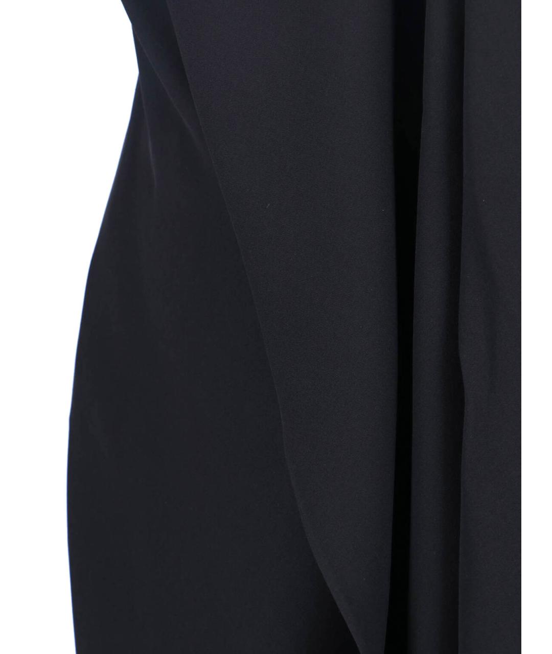 BALENCIAGA Черное шерстяное вечернее платье, фото 4
