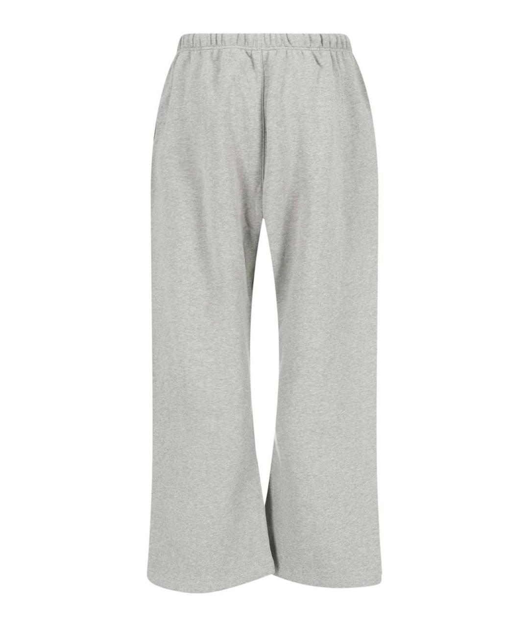 FEAR OF GOD Серые хлопковые повседневные брюки, фото 2