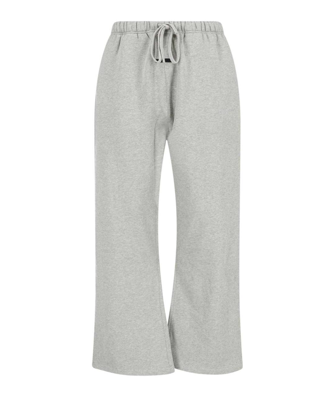 FEAR OF GOD Серые хлопковые повседневные брюки, фото 1