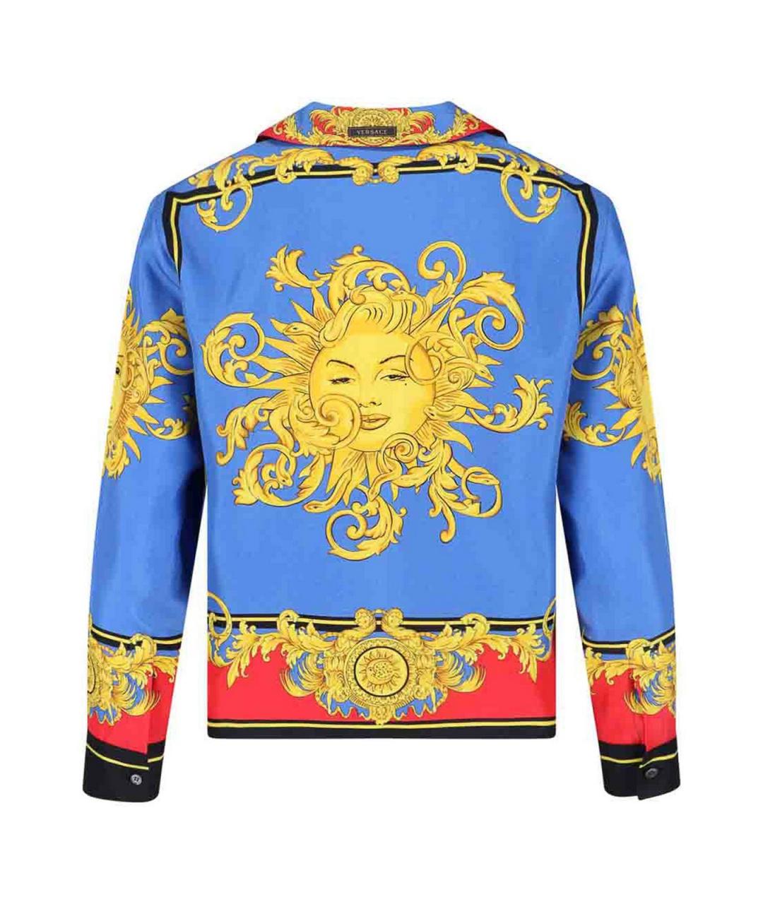 VERSACE Мульти шелковая рубашка, фото 2