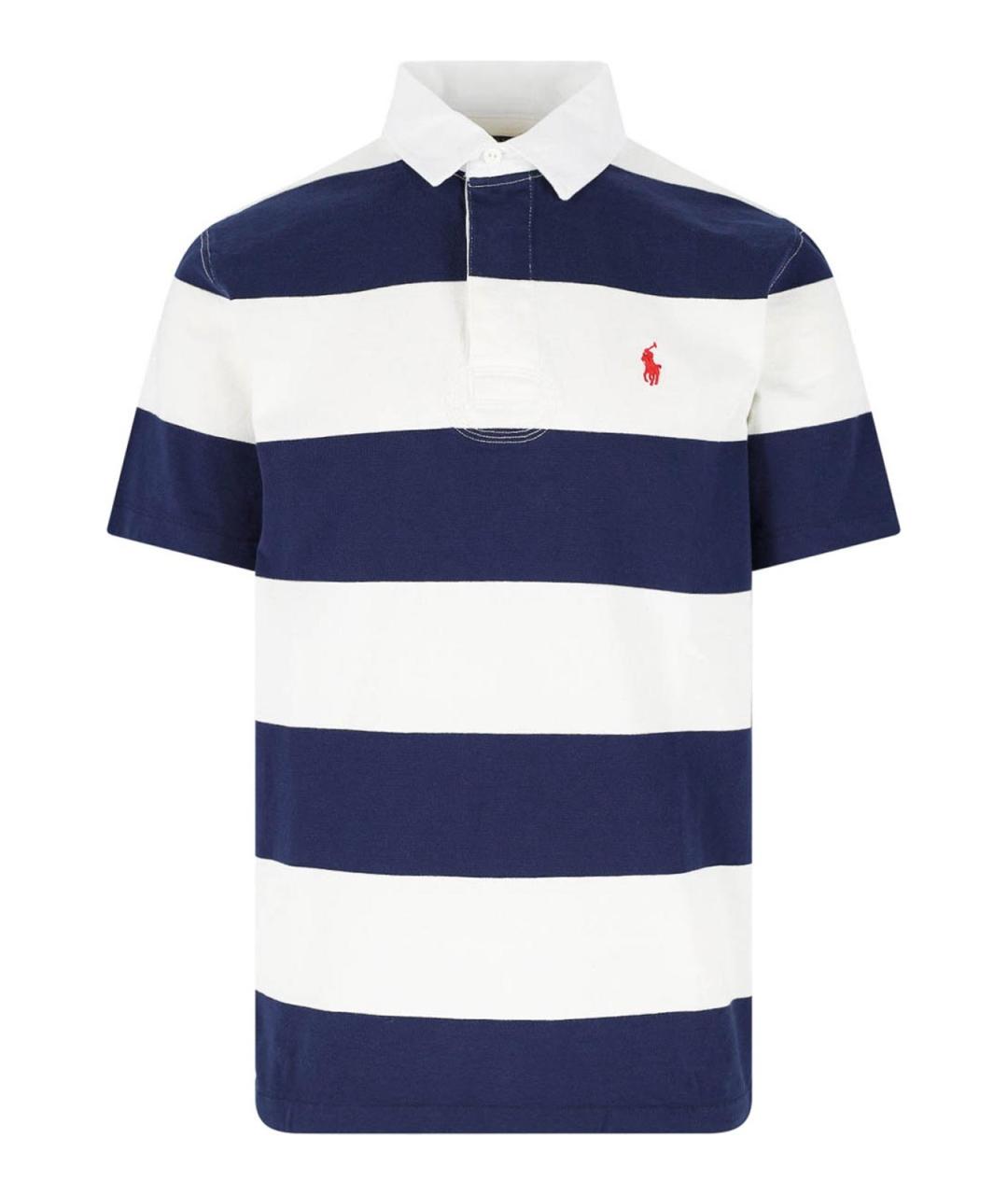 POLO RALPH LAUREN Мульти хлопковое поло с коротким рукавом, фото 1