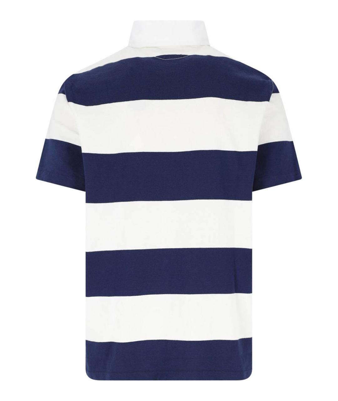 POLO RALPH LAUREN Мульти хлопковое поло с коротким рукавом, фото 2