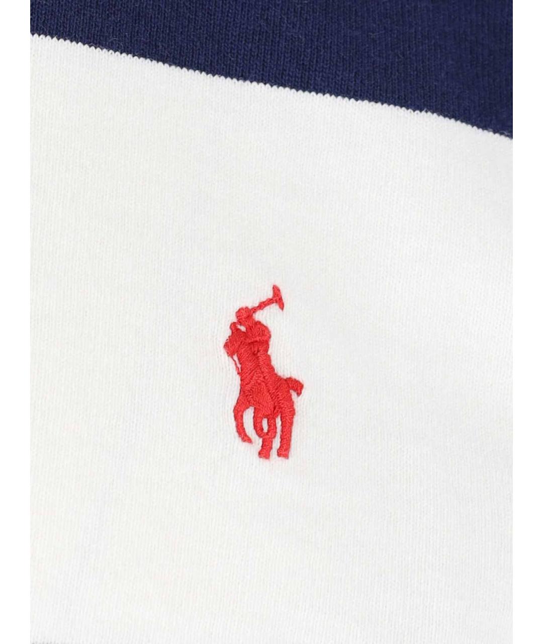 POLO RALPH LAUREN Мульти хлопковое поло с коротким рукавом, фото 3