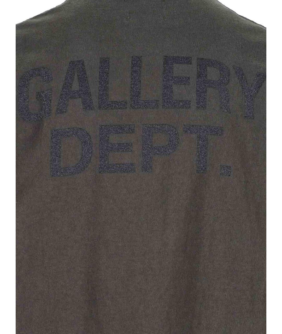 Gallery Dept Черная хлопковая футболка, фото 3