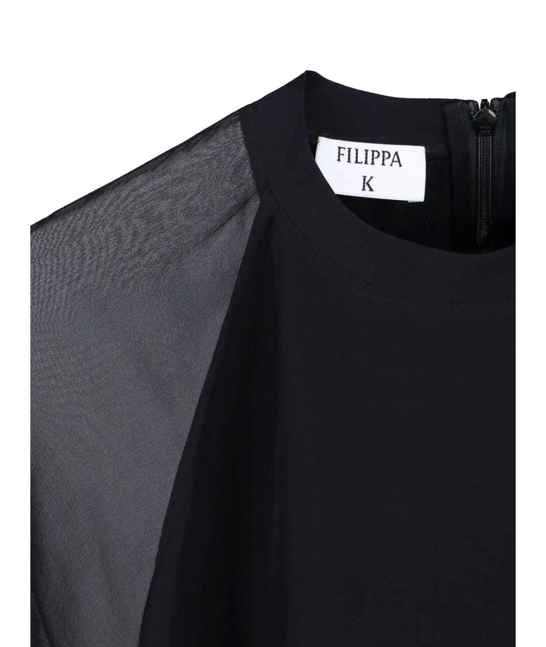 FILIPPA K Черная вискозная рубашка, фото 3