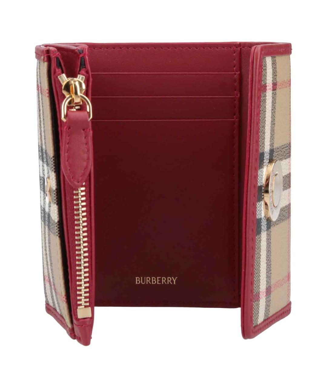 BURBERRY Мульти кожаный кошелек, фото 4