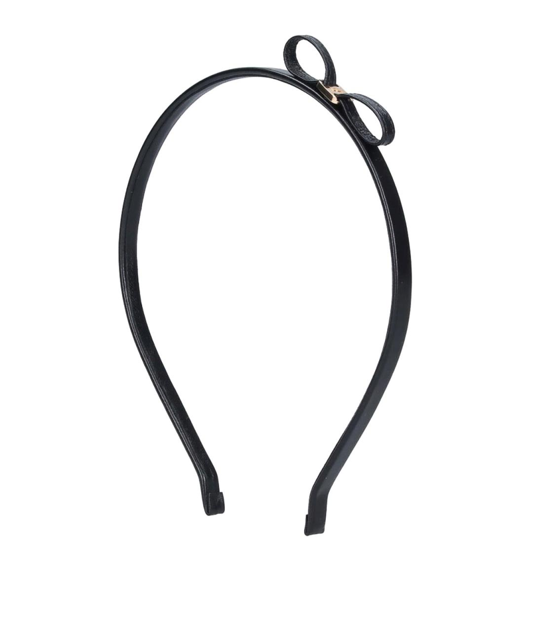 FERRAGAMO Черный ободок, фото 1