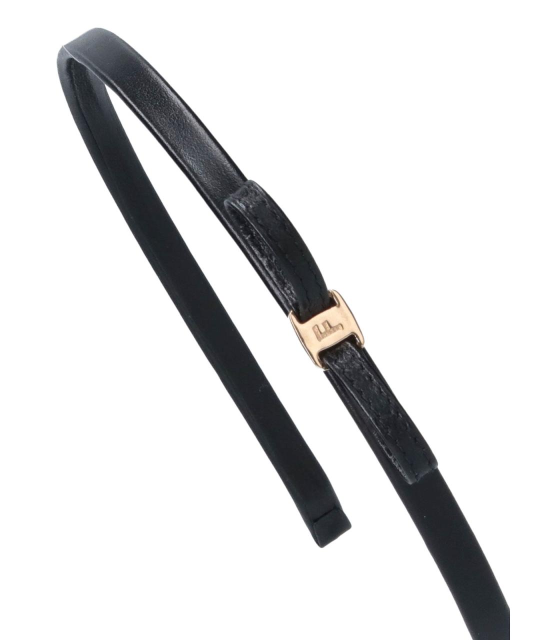 FERRAGAMO Черный ободок, фото 3