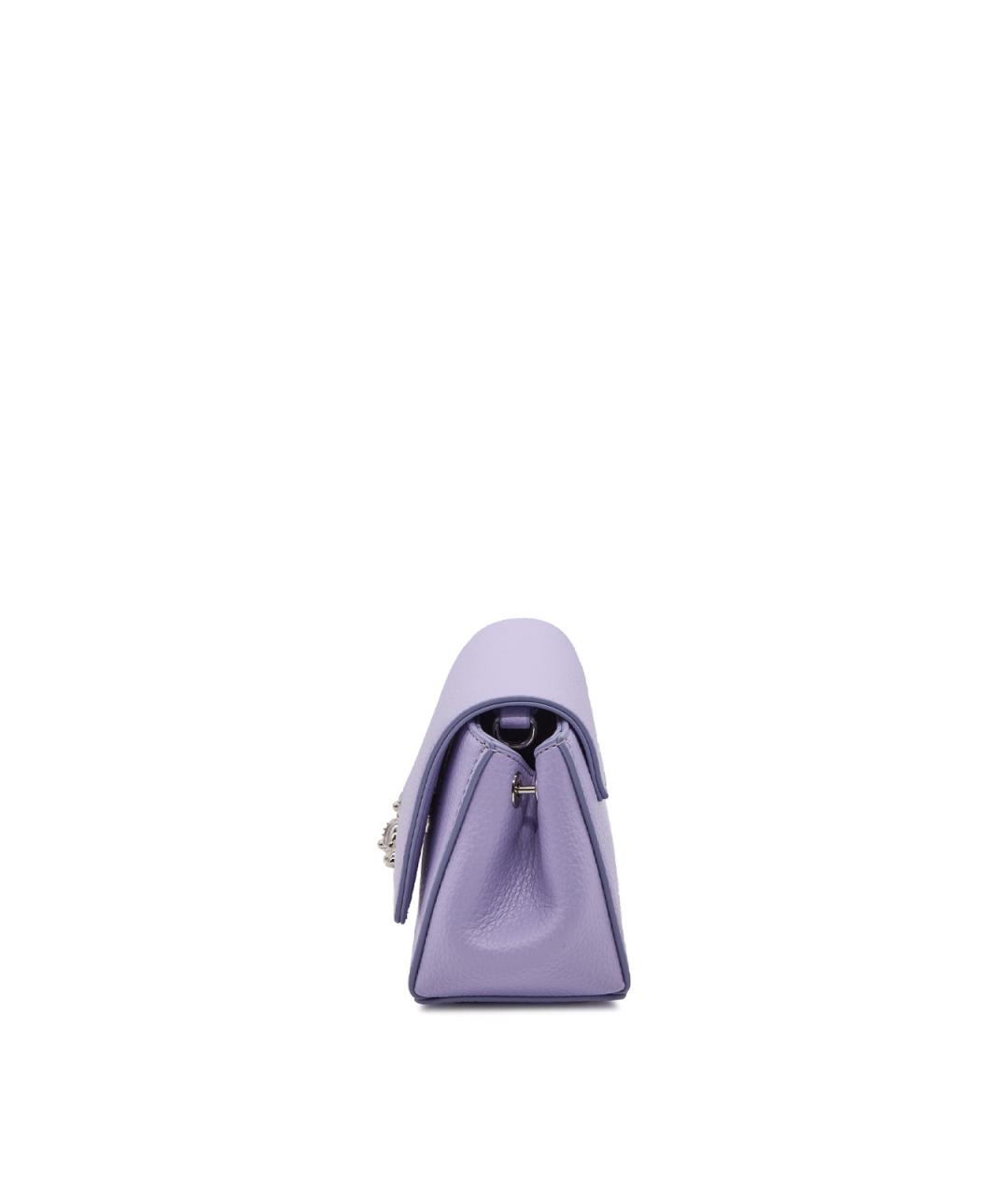 VIVIENNE WESTWOOD Фиолетовая сумка тоут из искусственной кожи, фото 2
